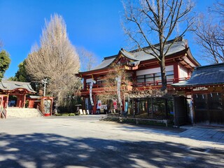 秩父神社の境内