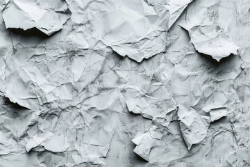 Fototapeta premium Torn posters grunge creased crumpled paper texture background ripped grunge backdrop surface placard