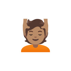 Person Getting Massage Emoji
