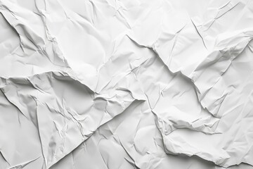 Obraz premium white creased poster texture