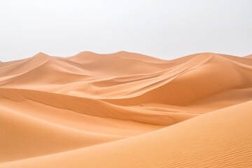 Mesmerizing Sand Dunes in the Sahara Desert: A Breathtaking View of Nature's Majesty