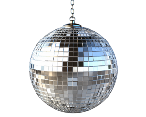 Isolated Disco Ball