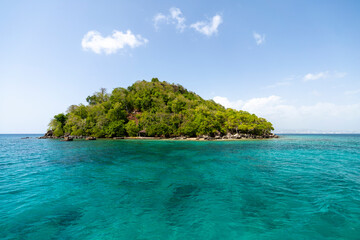 Martinique - 1 February 2024 - Spectacular island in the Caribbean sea in Martinique