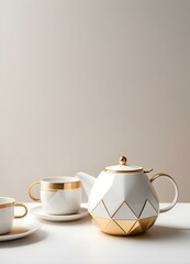 teapot and cup