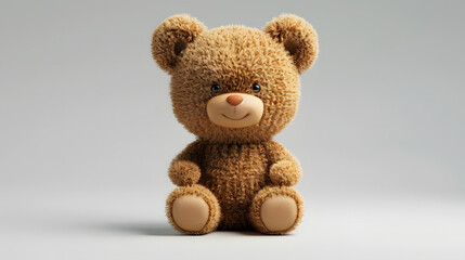 Obraz premium 3D rendering of cute bear 