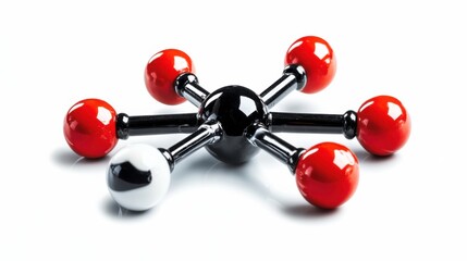 Model of Chloroform Molecule Structure