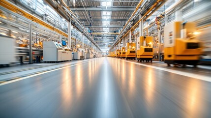 The interior of an Industry 4