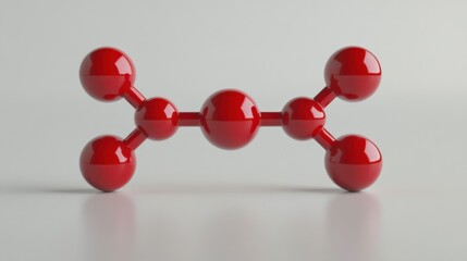 Detailed Visualization of Propanol Molecular Structure
