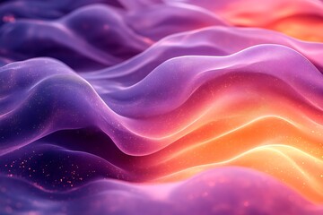 Obraz premium Abstract wavy design with vibrant color transitions