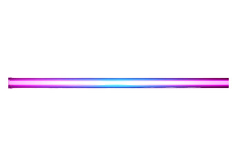 Obraz premium Neon laser line. Transparent background .Isolated PNG