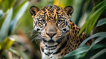 Obraz premium Wildlife experts discuss the effects of natural disasters on animal populations, exploring ways to protect vulnerable species