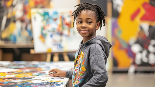 Youth programs nurture expression in young creatives, fostering confidence through art and communication