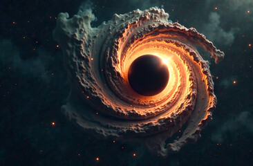 A massive black hole at the center of the galaxy, which sucks in all stars and planets that come too close.
