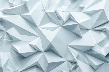 Obraz premium Abstract white geometric pattern background. (6)