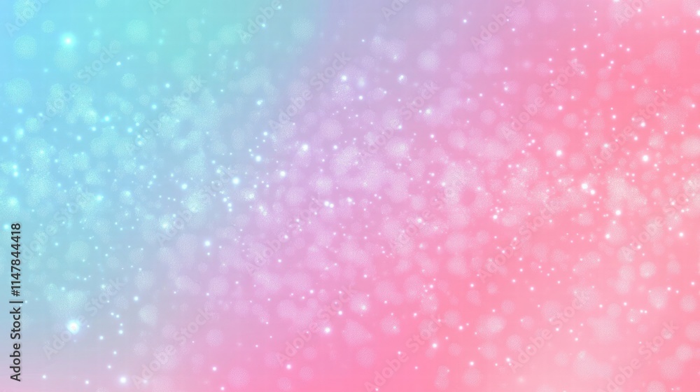 Poster colorful abstract background of chaos with soft blurs and sparkling lights for creative projects and