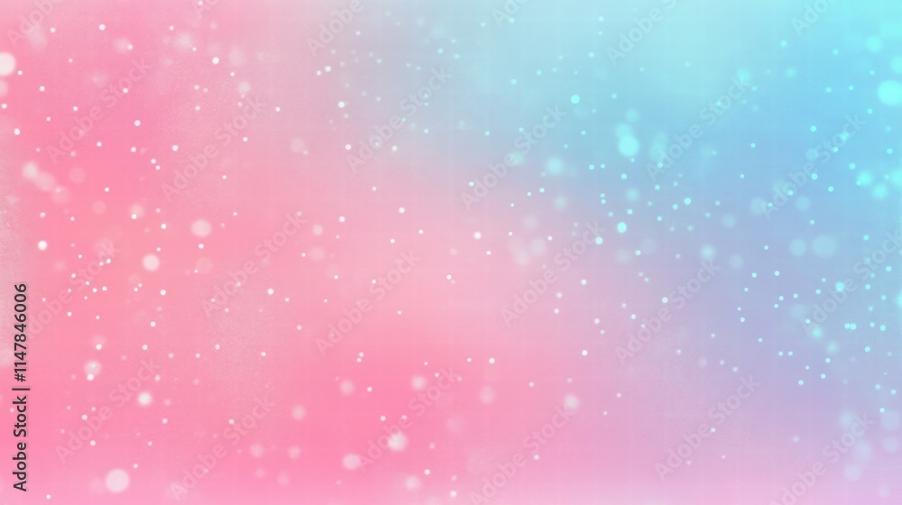 Poster Colorful Abstract Background with Soft Bokeh Effects in Vibrant Pink and Blue Tones Creating a Chaotic Yet Harmonious Visual Experience