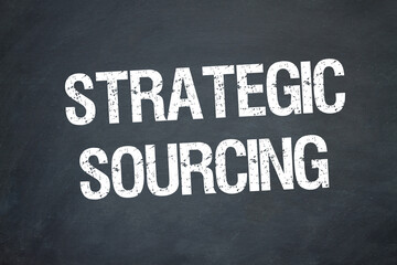 Strategic sourcing	
