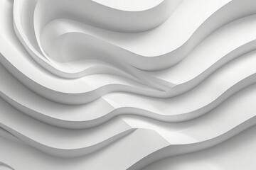 Abstract white wavy background. (19)