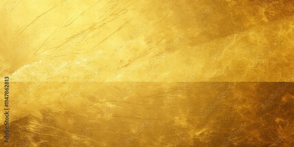 Poster abstract golden background with subtle texture and scratch details for creative and artistic project