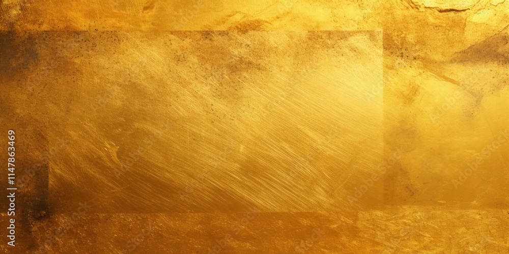 Poster abstract golden background with textured scratches and subtle variations for artistic and elegant de