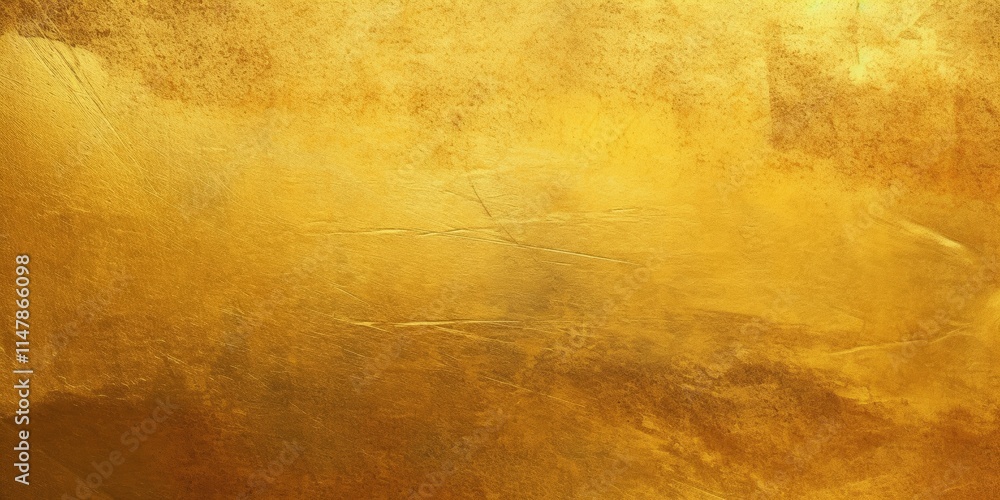 Poster golden textured background with subtle scratches and rich color gradients for elegant design and art