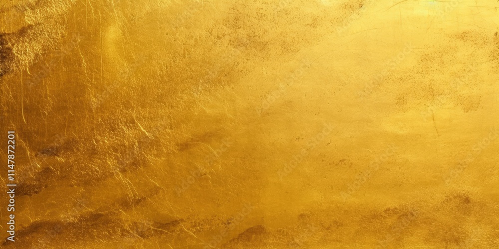 Aufkleber metallic gold texture background with subtle patterns for use in design projects, digital art, and c