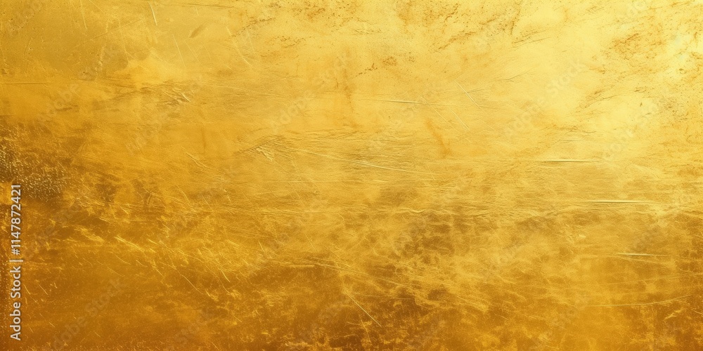 Aufkleber smooth and shiny gold metallic texture background perfect for design and artistic projects