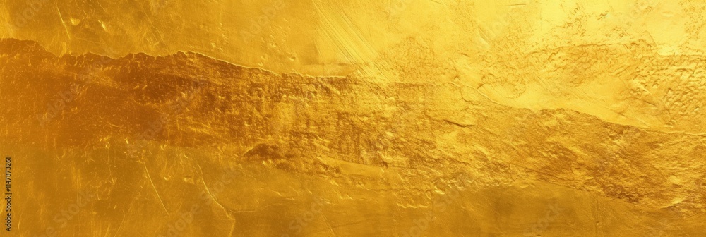 Poster shimmering metallic gold texture background with unique patterns and subtle variations for artistic 