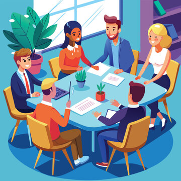 business people meeting business meeting in office group of people