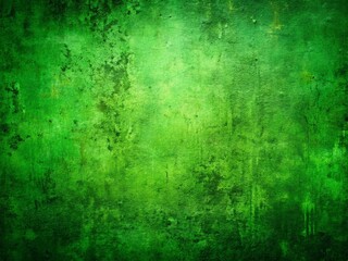 Obraz premium Green Grunge Texture Background, Abstract Green Wall, Dirty Green Pattern, Vintage Green Design, Grunge Wallpaper