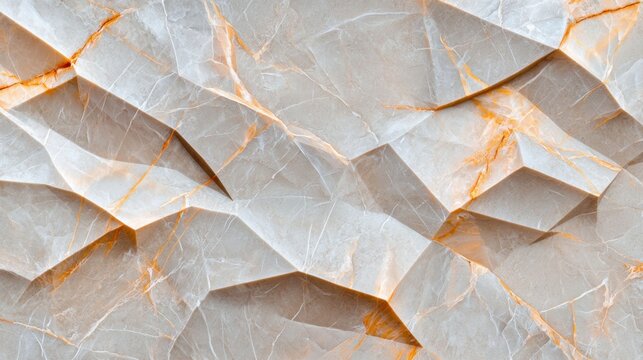 The gray marble texture features intricate geometric patterns, adding a modern and sophisticated touch to any space.