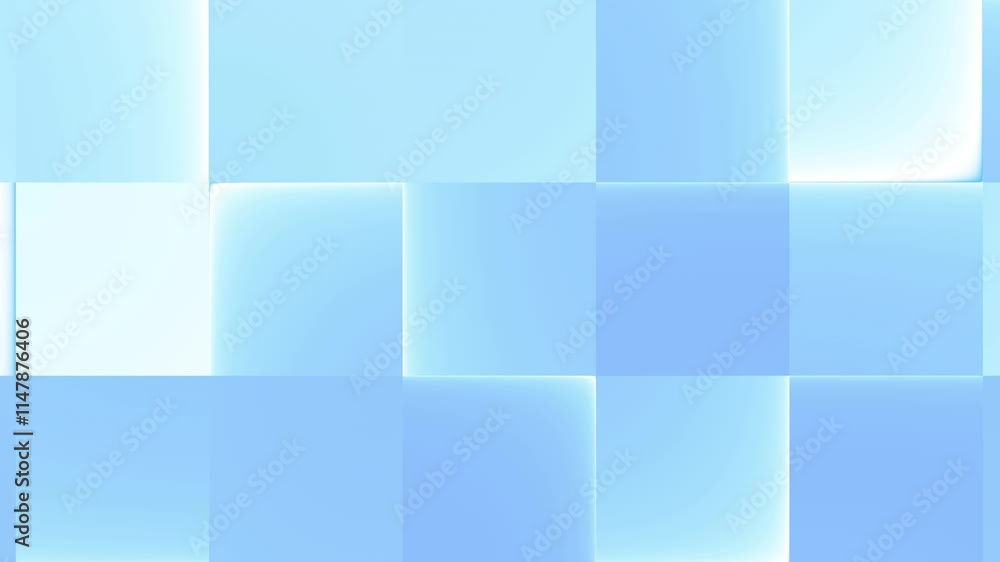 Poster an abstract blue mosaic texture background that can be utilized for various creative designs and pro