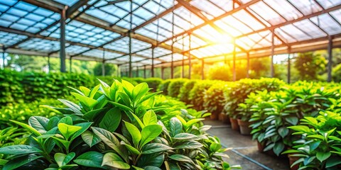 Greenhouse Logo Design, Plant Logo, Green House Illustration, Botanical Logo, Nature Logo,  Leaf Logo, Eco Logo, Sustainable Logo,  Organic Logo