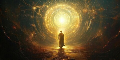 A soul's journey illuminated by destiny.