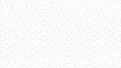 Arabic seamless pattern islamic background geometric line eid mubarak ramadan wallpaper