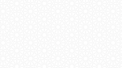 Arabic seamless pattern islamic background geometric line eid mubarak ramadan wallpaper