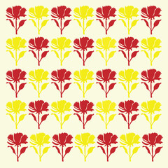 Flower Pattern Design in Illustrator