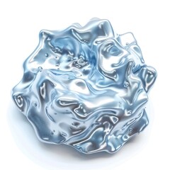 Captivating Liquid Sculpture   Surreal Flowing Water Abstraction with Mesmerizing Shapes Colors and Reflections