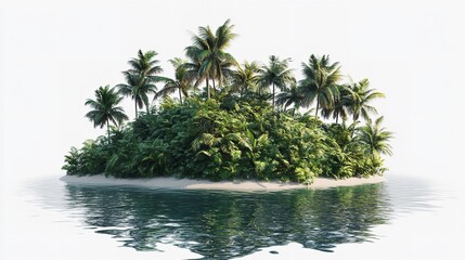 Obraz premium palm trees in the pool