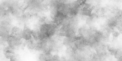 Abstract background and texture of white concrete wall,Black grey Sky with white cloud,Abstract gray background soft white watercolor grunge texture,black sky with white cloud.
