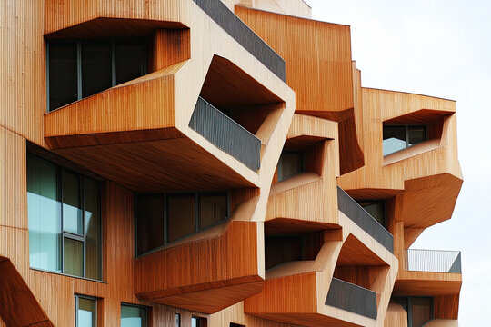 University campus building with innovative design, symbolizing educational architecture