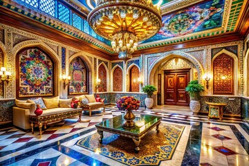 Obraz premium Marble & Mosaic Interior Design - Stunning Decor Ideas