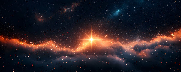 Cosmic Nebula Illustration