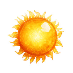 sun illustration 3D