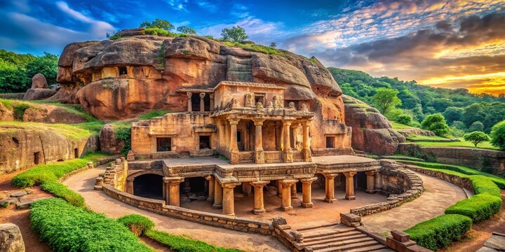 Rani Gumpha, Udayagiri Caves, Odisha, India - Ancient Rock-Cut Architecture