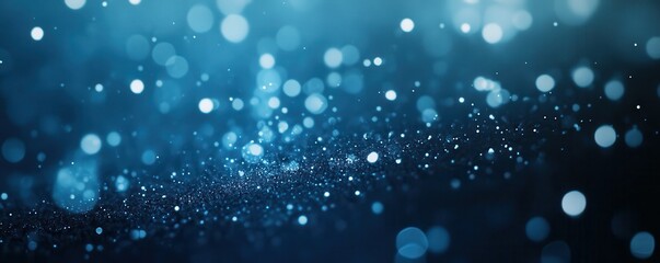 A dark blue background with scattered snowflakes, perfect for creating an enchanting and festive atmosphere in your Christmas-themed designs