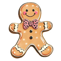 Obraz premium Vintage Pink Christmas Clipart Vector Illustration