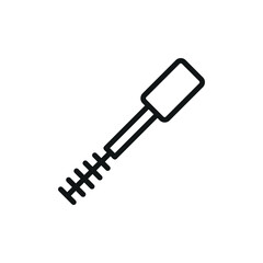 Mascara Beauty Makeup Icon showcases a modern and stylish look, ideal for highlighting eye makeup, beauty routines, or makeup artist services