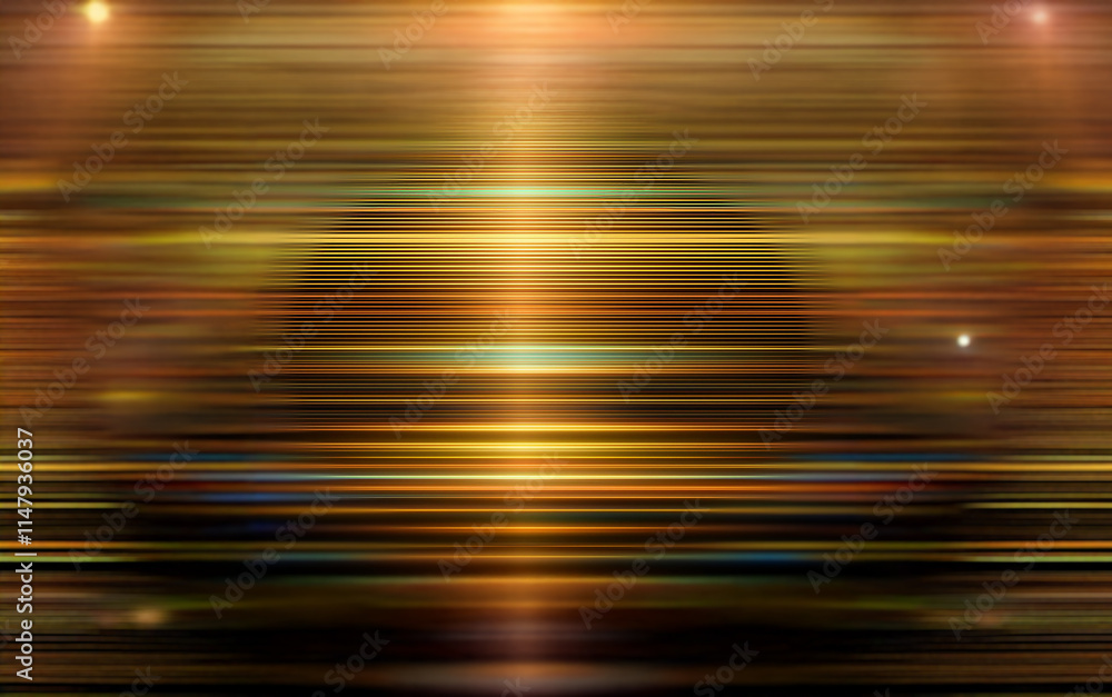 Poster abstract background with a blurred and streaked golden effect. it evokes a sense of movement and ene