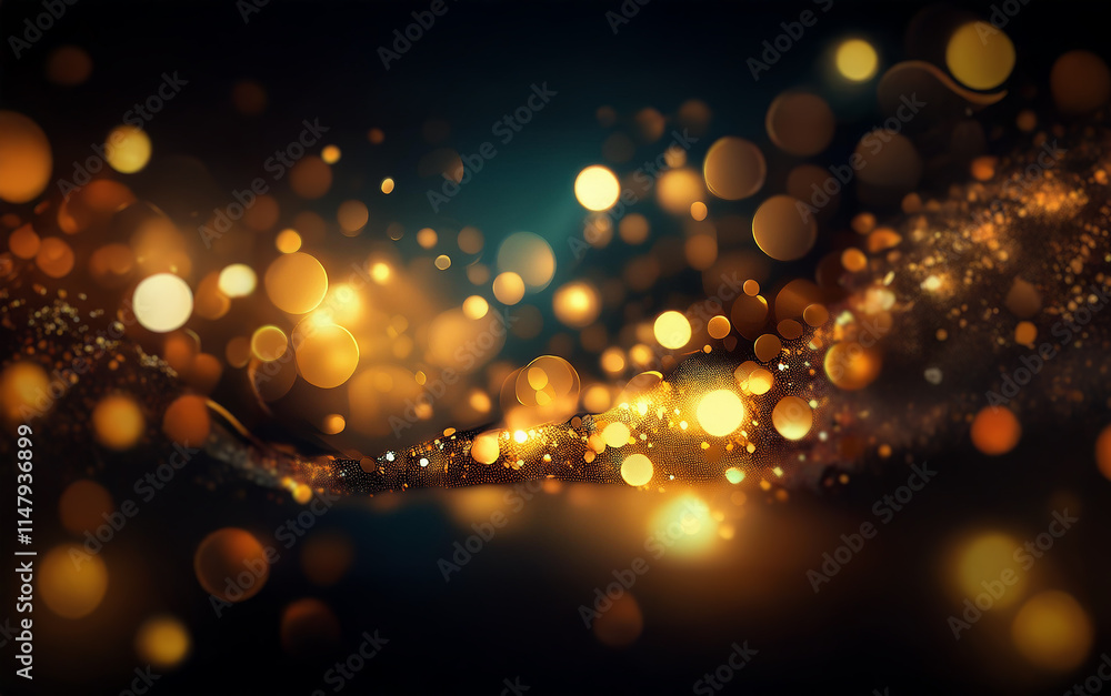 Aufkleber abstract background with soft glowing light.